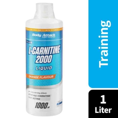 BODY ATTACK L-Carnitin Liquid 2000 Flasche 1000 ml
