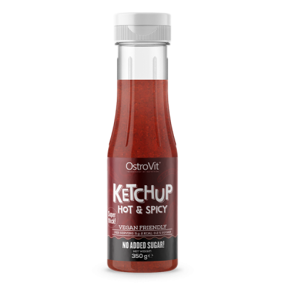 OSTROVIT Ketchup Hot & Spicy Flasche 350g