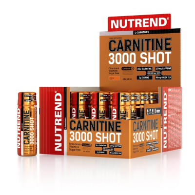 NUTREND Carnitine 3000 Box 20 Shots a 60 ml