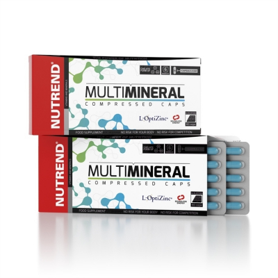 NUTREND Multimineral Compressed Caps Packung 60 Kapseln