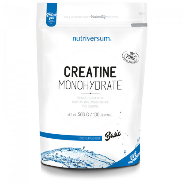 Progenix Sportnahrung - Nutriversum 100% Creatine Monohydrate