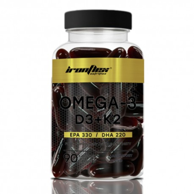Progenix Sportnahrung - Ironflex Omega 3 D3+K2
