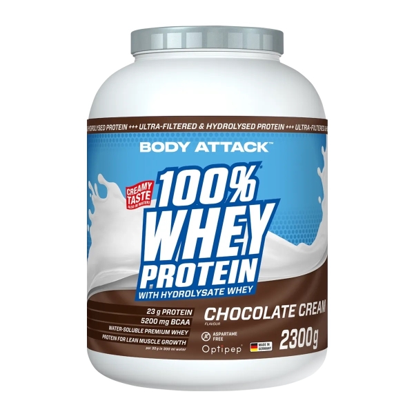 Progenix Sportnahrung - Body Attack Whey Protein